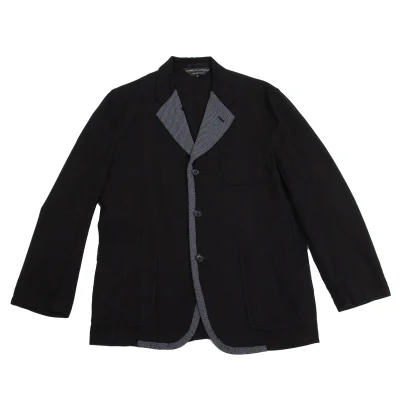 COMME des GARCONS HOMME PLUS Tweed Switching Piping Tailored Jacket