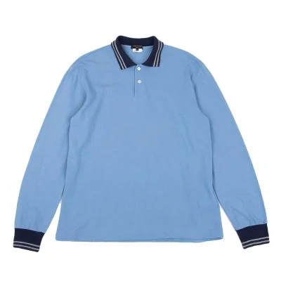 COMME des GARCONS HOMME PLUS Line Long Sleeve Polo Shirt