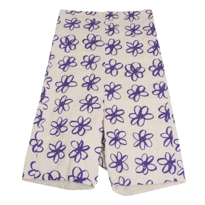 COMME des GARCONS Floral Printed Padding Dropped Crotch pants