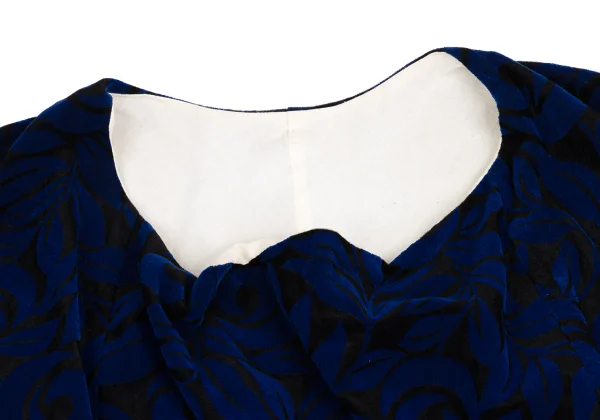 COMME des GARCONS Botanical Flocked Half-wrap Design Top K-158697_004