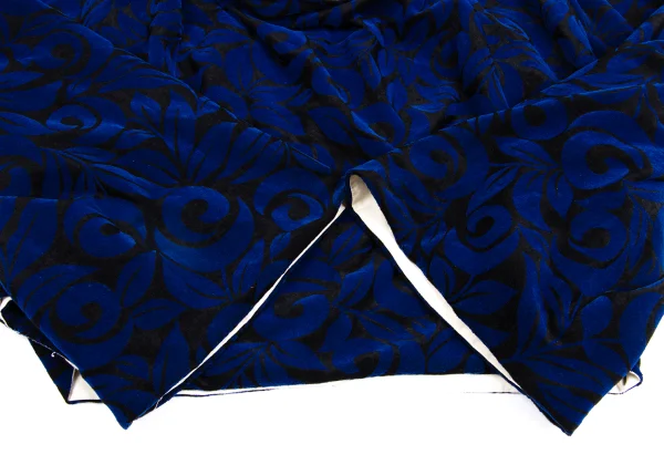 COMME des GARCONS Botanical Flocked Half-wrap Design Top K-158697_009