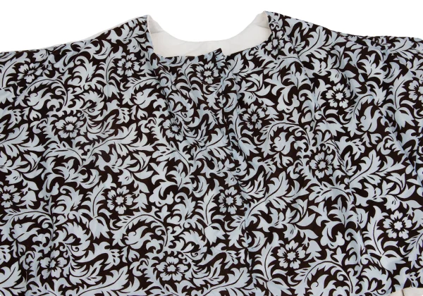 COMME des GARCONS Floral Flocked Half-wrap Design Top K-158698_003