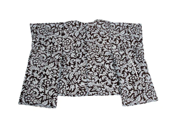 COMME des GARCONS Floral Flocked Half-wrap Design Top K-158698_011