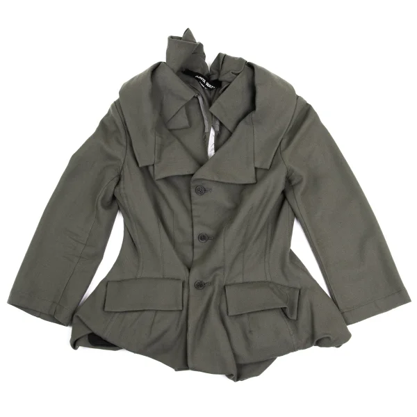 JUNYA WATANABE COMME des GARCONS Cutting Wool Jacket K-158715_002