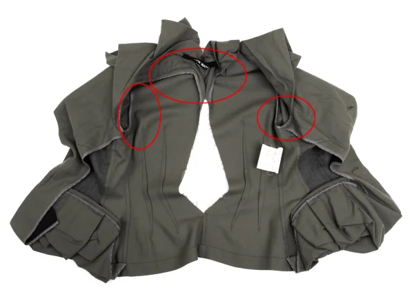 JUNYA WATANABE COMME des GARCONS Cutting Wool Jacket K-158715_012