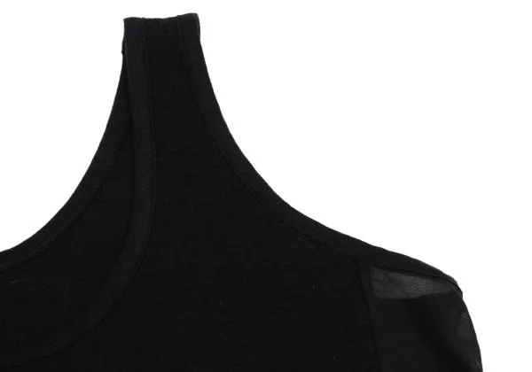 Y's Cotton Silk Side Switching Drape Tank Top K-158724_005