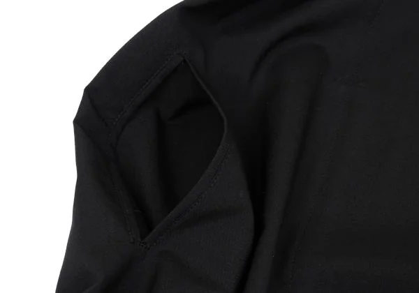 ヨウジヤマモト ノアールYohji Yamamoto NOIR ウールボタンレス
