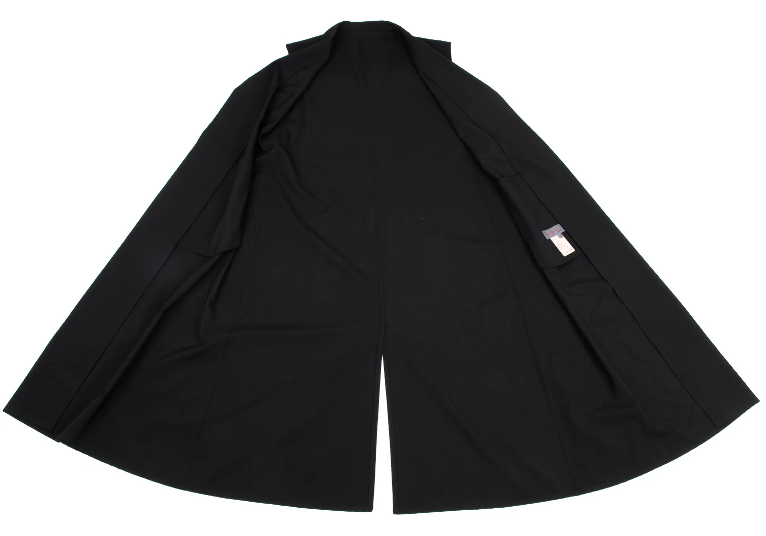 ヨウジヤマモト ノアールYohji Yamamoto NOIR ウールボタンレス