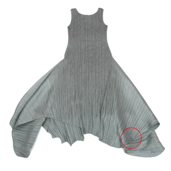 PLEATS PLEASE Hem Flare Cutting Sleeveless Dress K-158800_016