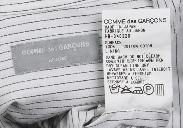 COMME des GARCONS HOMME Stripe Long Sleeve Shirt K-158818_015