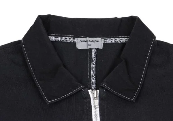 COMME des GARCONS HOMME Dyed Zip Short Sleeve Shirt K-158821_003