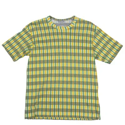 COMME des GARCONS HOMME Cotton Check T-shirt