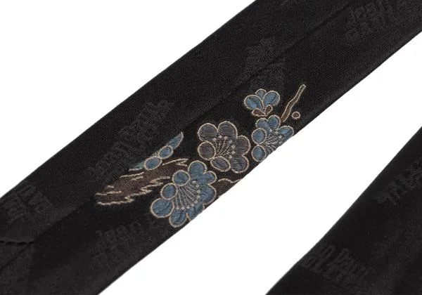 Jean Paul GAULTIER HOMME Floral Logo Embroidered Tie K-158888_007