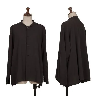 JURGEN LEHL Cotton Mao Collar Shirt Jacket