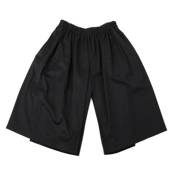 グラウンド ワイGround Y ウールポリタックワイドパンツ 黒3