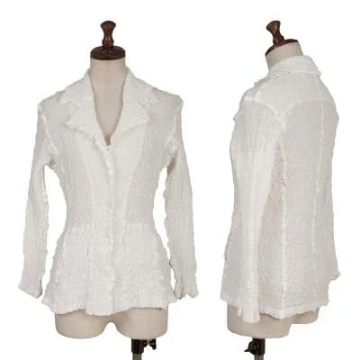 ISSEY MIYAKE me Dyed Cauliflower Peak Lapel Jacket