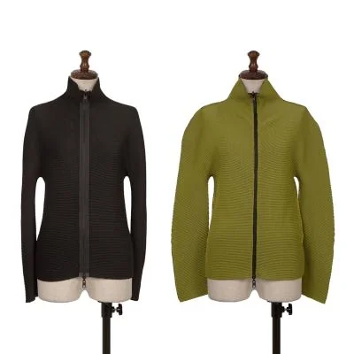 Unbranded Reversible Stretch Pleated Blouson