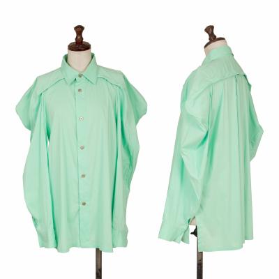 ISSEY MIYAKE Stretch Piping Design Deformation Shirt