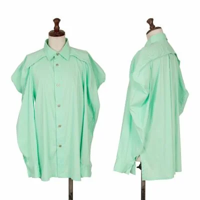 ISSEY MIYAKE Stretch Piping Design Deformation Shirt