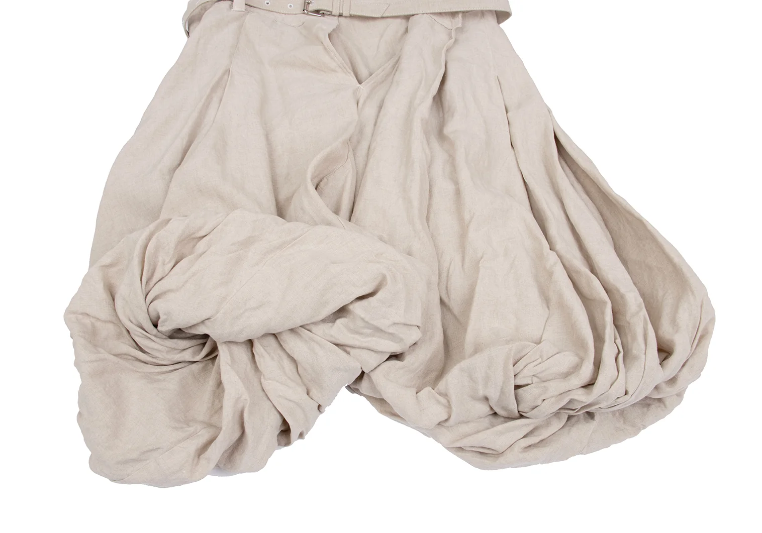 JUNYA WATANABE エプロン風スカート JUNYA WATANABE Spring Summer 2019 Tulle Hem Wool Blend Twill