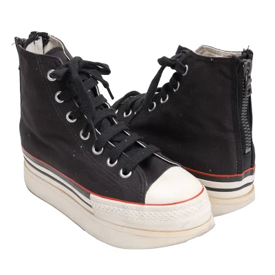 Yohji Yamamoto FEMME Platform High Cut Sneakers