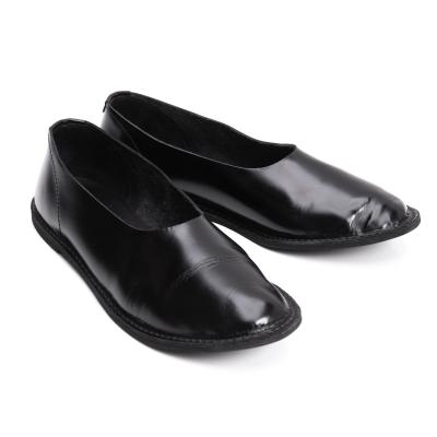 Yohji Yamamoto FEMME Leather Flat Pumps