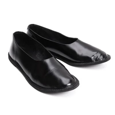 Yohji Yamamoto FEMME Leather Flat Pumps