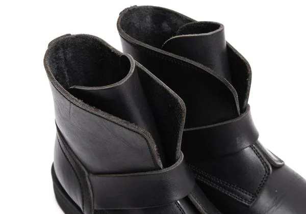 Yohji Yamamoto FEMME Strap Design Leather Boots K-159093_012