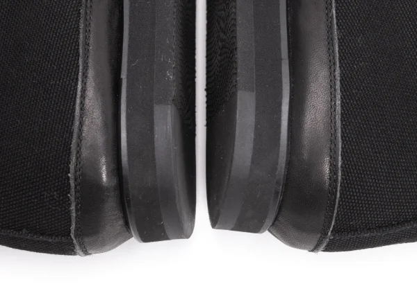 Yohji Yamamoto FEMME Strap Design Canvas High-top Sneaker K-159107_013
