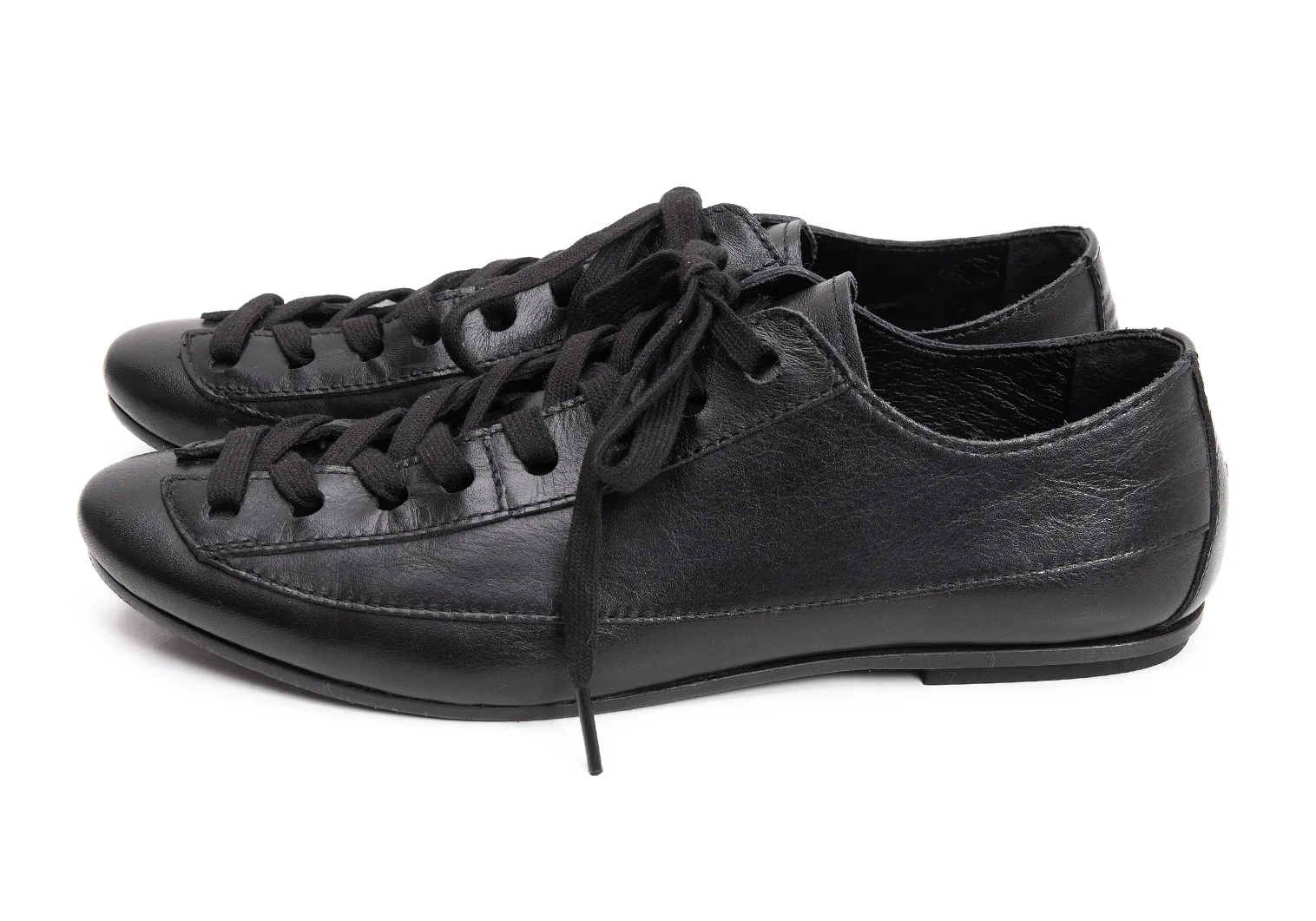 ヨウジヤマモト ファムYohji Yamamoto FEMME 8ホールレザー