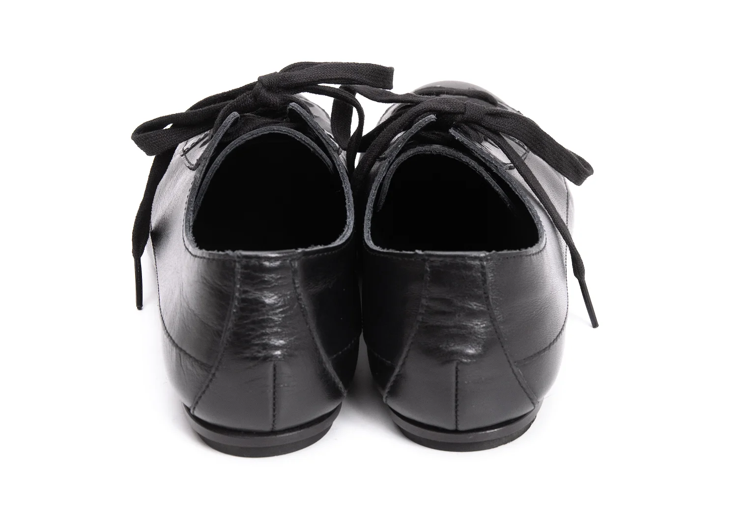 ヨウジヤマモト フラットシューズ ヨウジヤマモト ファムYohji Yamamoto FEMME 8ホールレザー