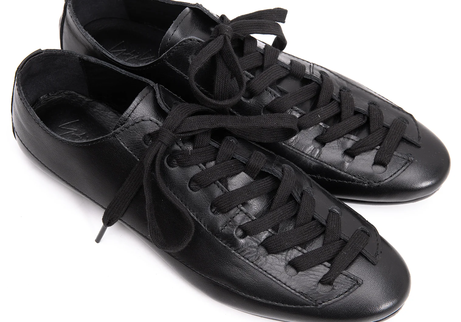 ヨウジヤマモト フラットシューズ ヨウジヤマモト ファムYohji Yamamoto FEMME 8ホールレザー