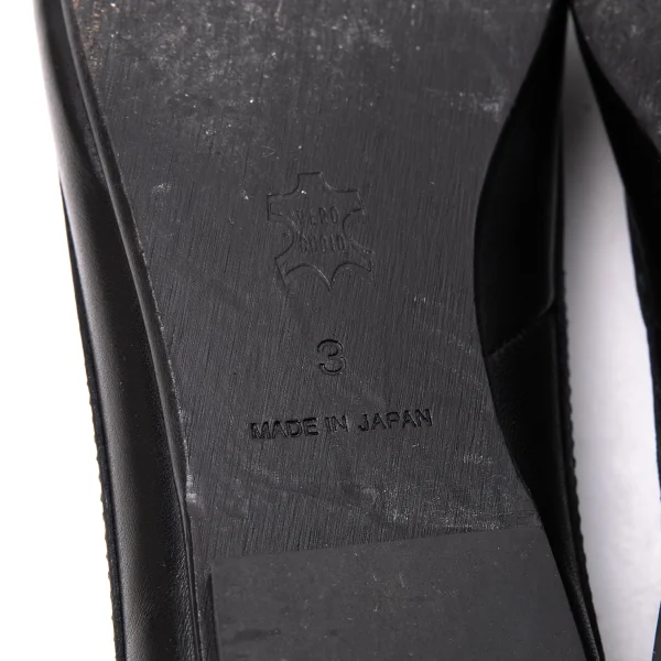 Yohji Yamamoto FEMME 8 Holes Leather Shoes K-159108_012
