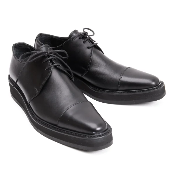 Yohji Yamamoto FEMME Leather Shoes Black 2 (US About6.5) K-159109_001