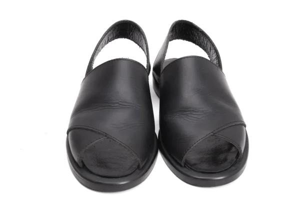 Yohji Yamamoto FEMME Open-toe Leather Sandal K-159112_002