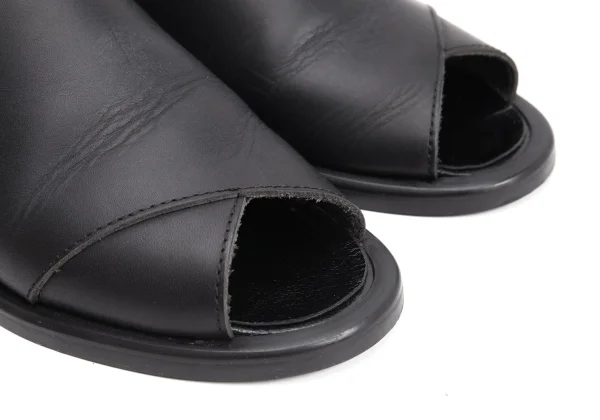 Yohji Yamamoto FEMME Open-toe Leather Sandal K-159112_007