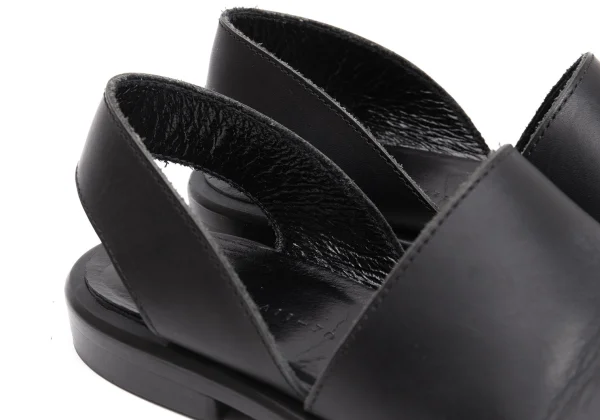 Yohji Yamamoto FEMME Open-toe Leather Sandal K-159112_008