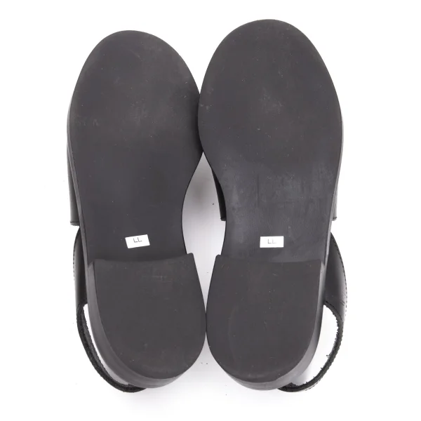 Yohji Yamamoto FEMME Open-toe Leather Sandal K-159112_012