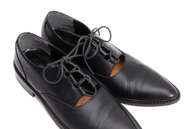 Yohji Yamamoto FEMME Open Tongue Leather Shoes K-159113_006