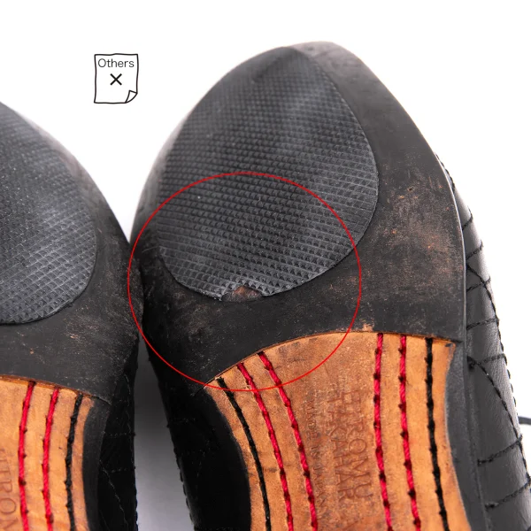 Yohji Yamamoto FEMME×HIROMU TAKAHARA Leather Shoes K-159115_013