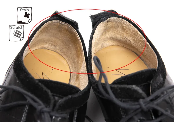 Yohji Yamamoto FEMME×HIROMU TAKAHARA Leather Shoes K-159115_015