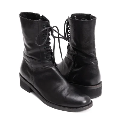 Yohji Yamamoto FEMME Switching Leather Boots