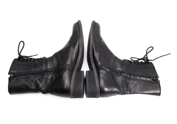 Yohji Yamamoto FEMME Switching Leather Boots K-159116_009