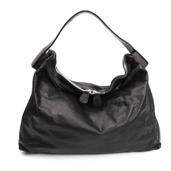 Yohji Yamamoto FEMME en cuir Leather Shoulder Bag K-159118_002
