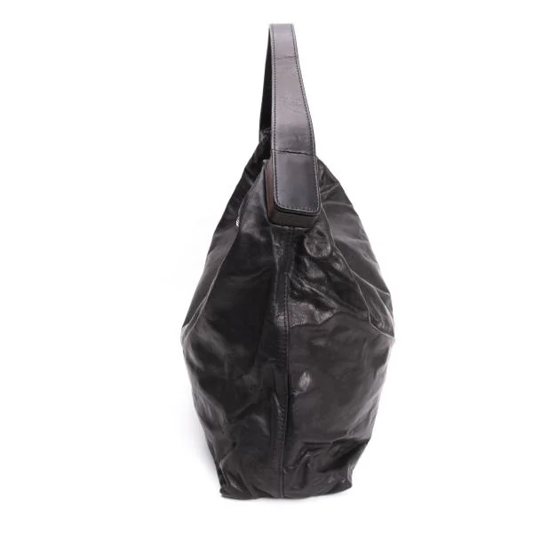 Yohji Yamamoto FEMME en cuir Leather Shoulder Bag K-159118_003