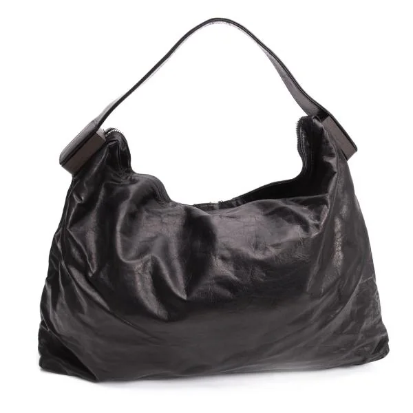 Yohji Yamamoto FEMME en cuir Leather Shoulder Bag K-159118_004