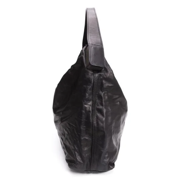 Yohji Yamamoto FEMME en cuir Leather Shoulder Bag K-159118_005
