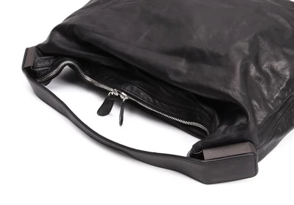 Yohji Yamamoto FEMME en cuir Leather Shoulder Bag K-159118_007