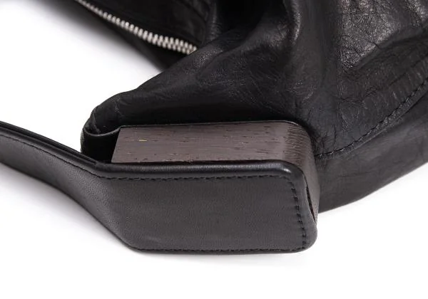 Yohji Yamamoto FEMME en cuir Leather Shoulder Bag K-159118_008