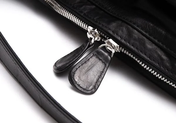 Yohji Yamamoto FEMME en cuir Leather Shoulder Bag K-159118_009